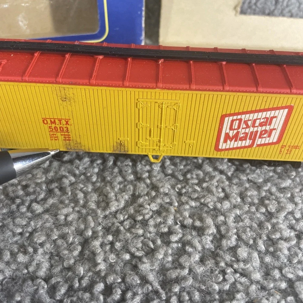VINTAGE AHM HO GAUGE ‎ OSCAR MEYER wood reefer